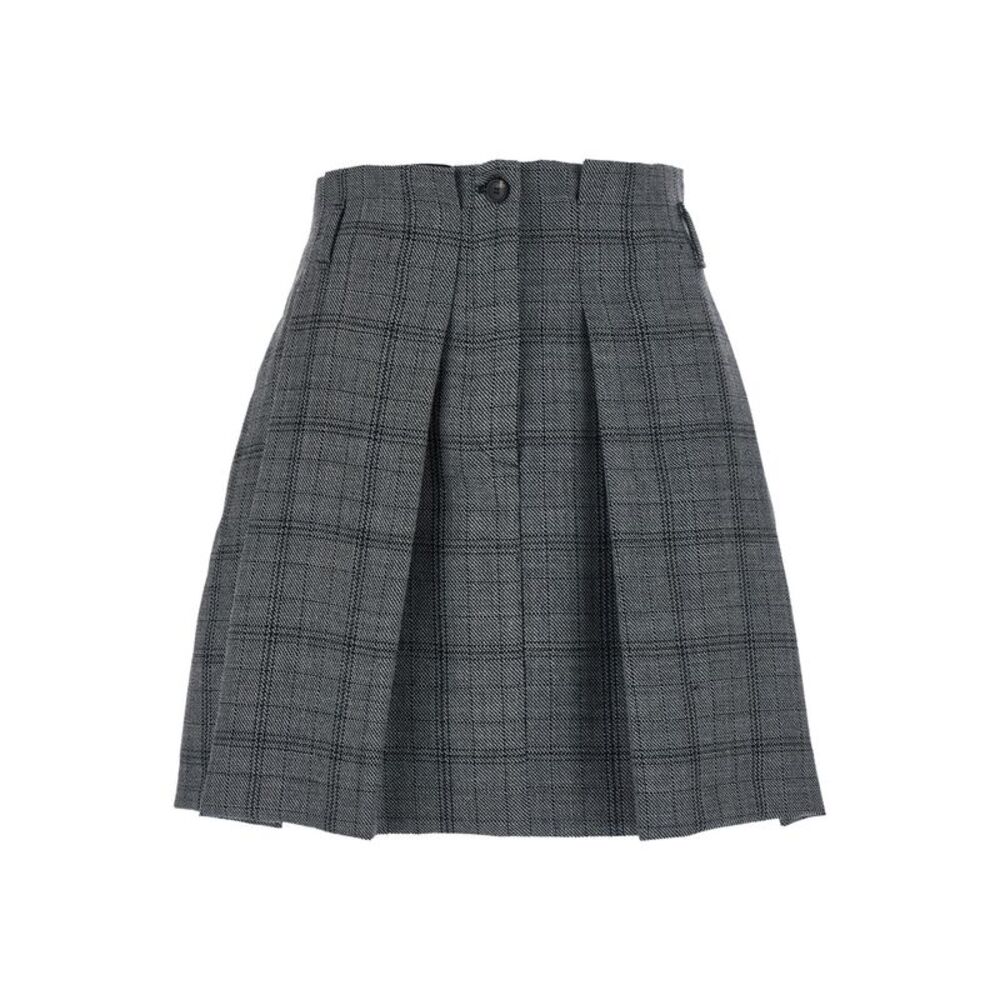Tela Women Gaby Skirt With Pockets And Straight Hem In Gray For Women